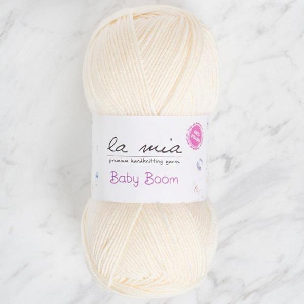 La Mia Baby Boom Krem El Örgü İpi - 25 - 34107 - Image 1