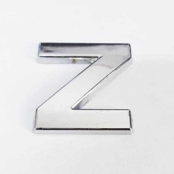 Cemax Z Harfi  3,75 cm Krom Yapışkanlı - Image 1