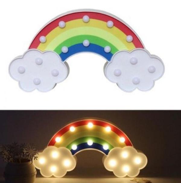 Led Işıklı Gökkuşağı Gece Lambası - Image 1