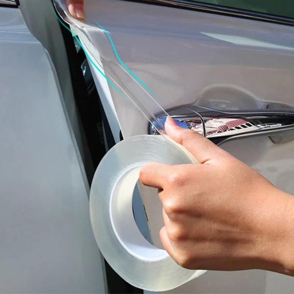 Şeffaf Su Geçirmeyen Dayanıklı Kolay Yapışan Çizilmeye Dayanıklı Oto Darbe Koruyucu Bant (5250) - Image 1