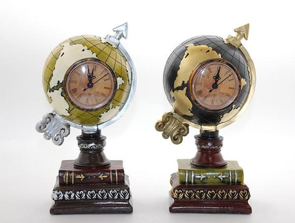 Polyester Saatli Dünya Küre Model 2 - Image 1