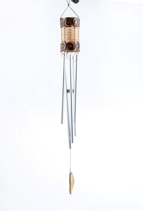 Üstü Bambu Metalli Rüzgar Çanı - Image 1
