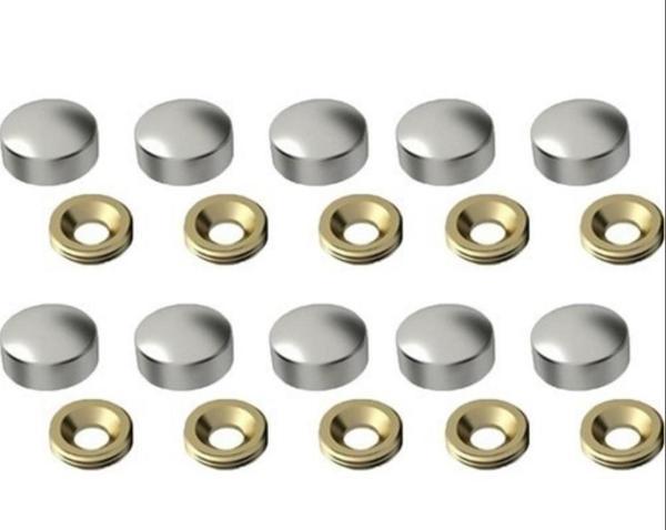 Krom Vida Tapası 13 mm 10 Adet - Image 1