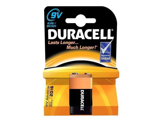 Duracell 9 Volt Alkalin Pil - Image 1