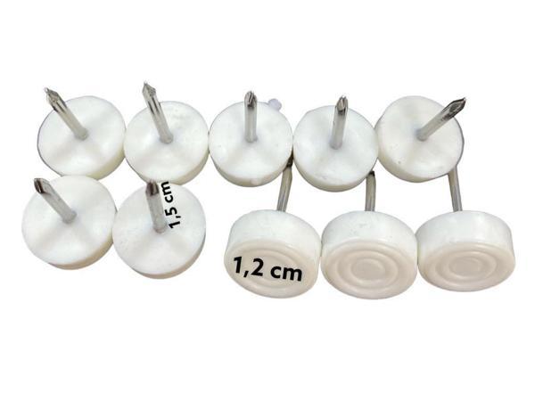 Çivili Poligrit Beyaz 20 Adet - Image 1