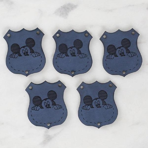 Loren Crafts Figürlü Deri Arma 5 Adet - 1577 - Image 1