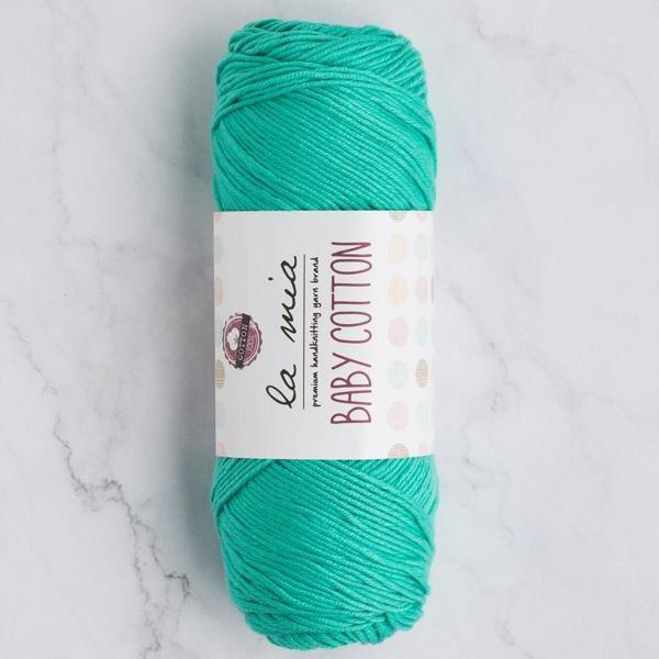 La Mia Baby Cotton Yeşil El Örgü İpi - L044 - 33653 - Image 1