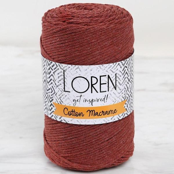 Loren Cotton Macrame Kiremit - L035 - Image 1