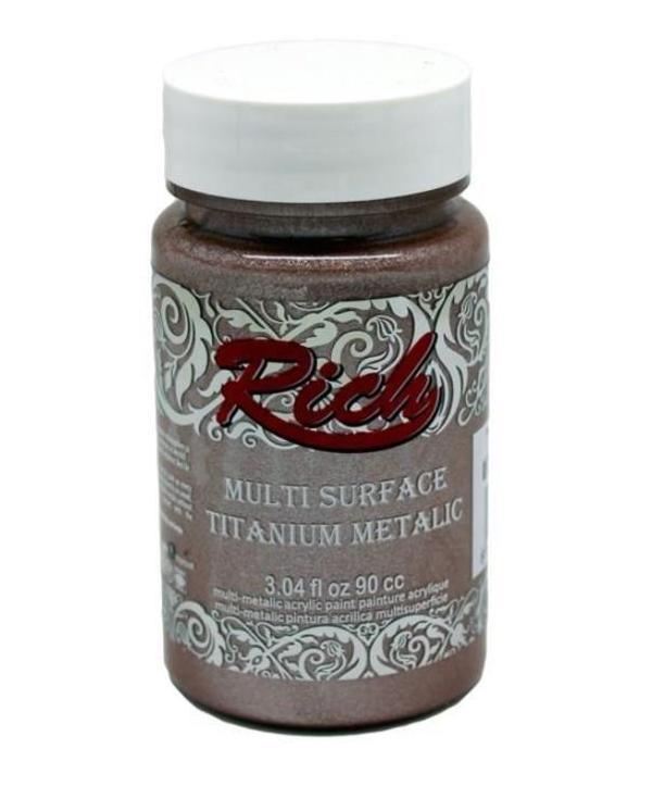 Rich Multi Surface Titanium 2528 Antik Pembe Metalik 90 cc - Image 1
