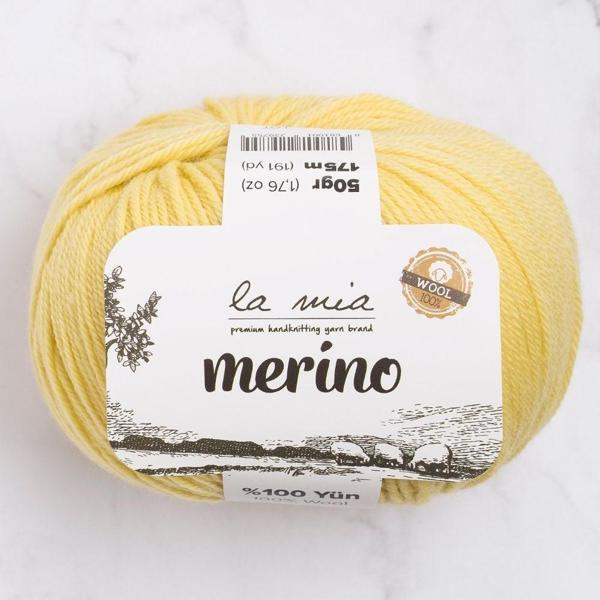 La Mia Merino Sarı El Örgü İpi - L043 - 33788 - Image 1