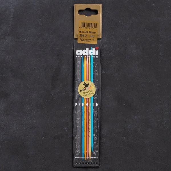 Addi Colibri 3,25mm 15cm Renkli Çorap Şişi - 204-7 - Image 1