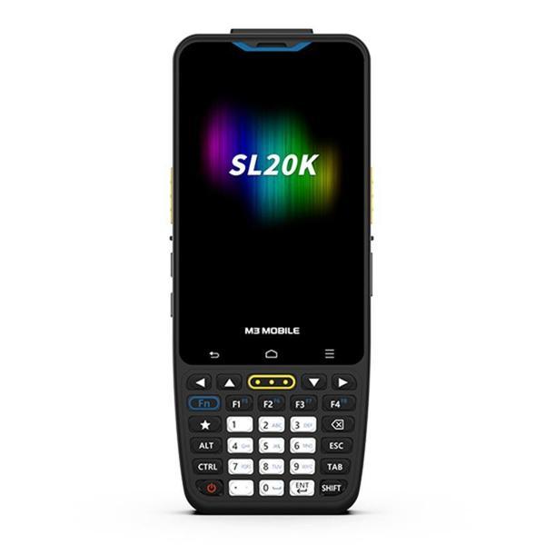 M3 MOBILE SL20K X/W 2D KAREKOD ANDR.13 4GB/64GB 13MP WIFI+BLUET. 4" TUŞLU EKRAN EL TERMİNALİ (KILIF+E.KORUYUCU+ADAPTÖR) - Image 1