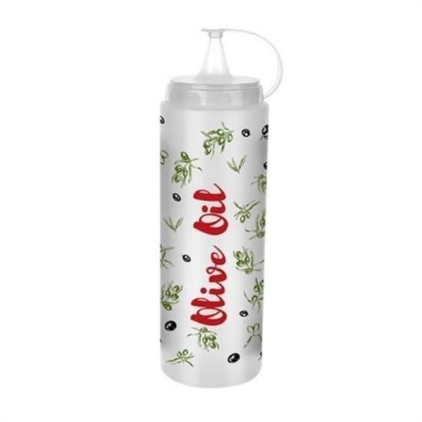 BUFFER® Şeffaf Kapaklı Sızdırmaz Yağlık Sosluk Şişesi Plastik Yağdanlık Master Chef AP-9471 - Image 1