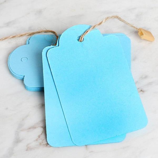 Loren 10'lu Mavi Etiket ve Klipsli Etiket İpi - Image 1