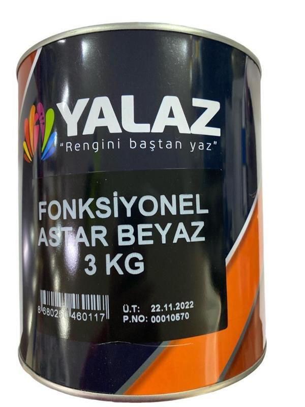 Yalaz Fonksiyonel Astar 3 Kg Beyaz - Image 1