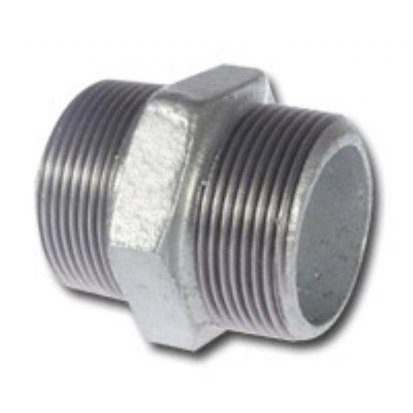 Galvanizli Nipel 1 1/2 - Image 1