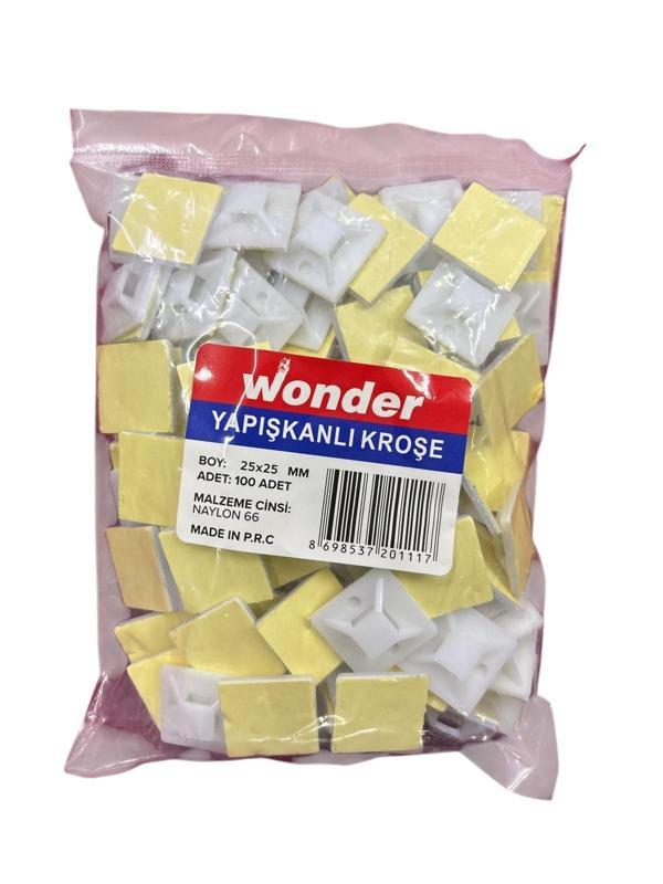 Ennalbur Wonder 25X25 Yapışkan Kroşe (100 Adet) - Image 1