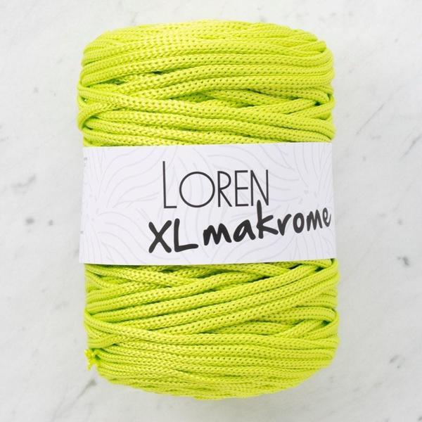Loren XL Makrome Fıstık Yeşil El Örgü İpi - R042 - 33707 - Image 1