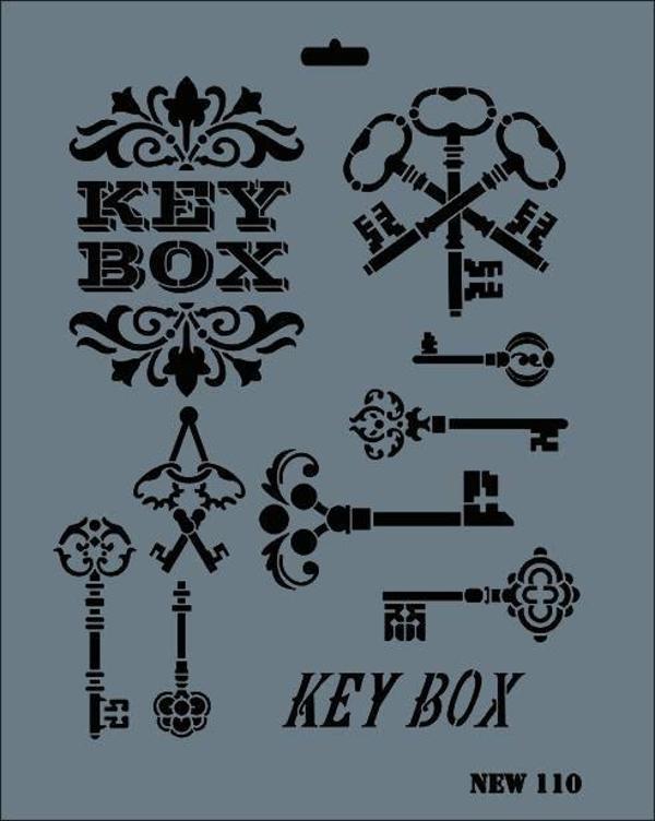 Rich New Seri N-110 Stencil 35x25 cm - Image 1