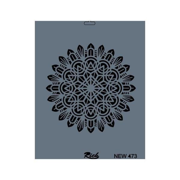 Rich New Seri N-473 Stencil 35x25 cm - Image 1