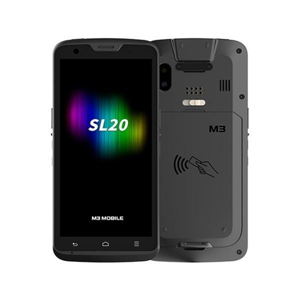 M3 MOBILE SL20W 2D KAREKOD ANDROID 11 4GB/64GB 13MP WIFI+BLUETOOTH 5.45" KORUYUCU KILIF DOKUNMATİK EKRAN EL TERMİNALİ - Image 1