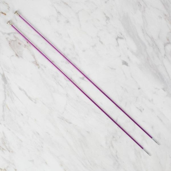 Loren Rythm 2,5mm Mor Renkli Metal Örgü Şişi - Image 1