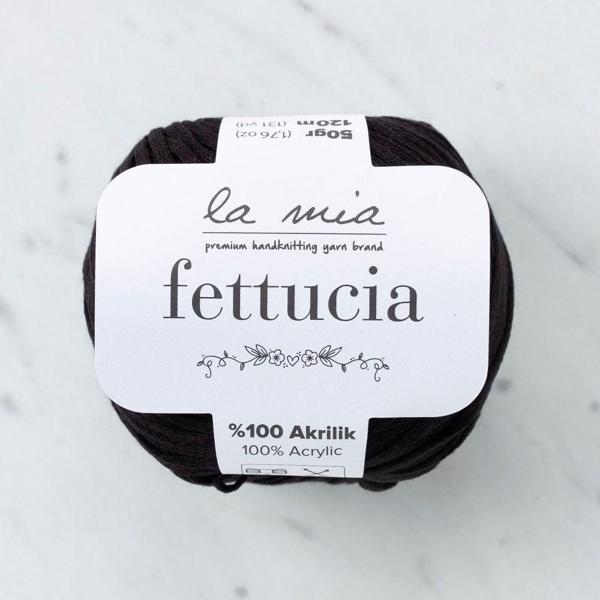 La Mia Fettucia Siyah El Örgü İpi - L006 - 33876 - Image 1
