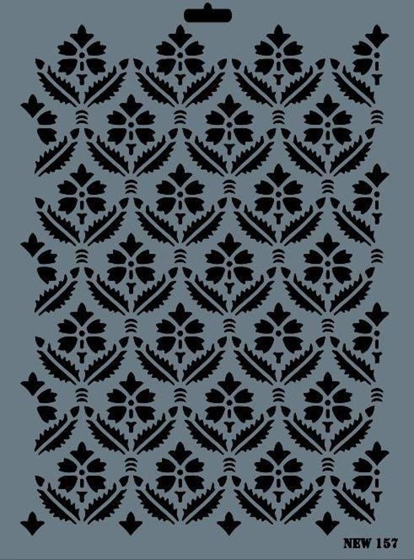 Rich New Seri N-157 Stencil 35x25 cm - Image 1