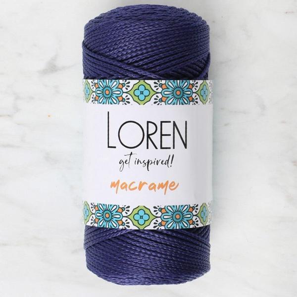 Loren Macrame Lacivert El Örgü İpi - RM 0262 - 34353 - Image 1