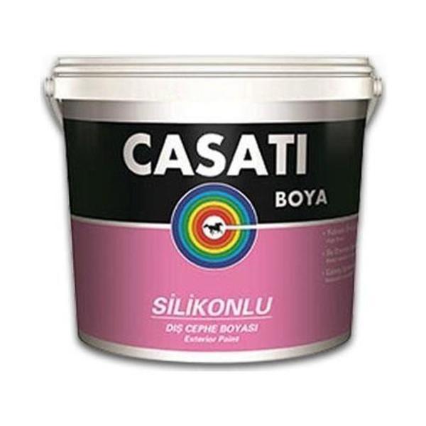 Casati Silikonlu Dış Cephe Boyası 2,5 Litre Beyaz - Image 1
