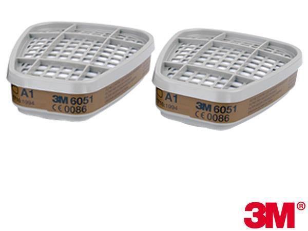 3M 6051 A1 Organik Gaz Buhar Filtresi - Image 1