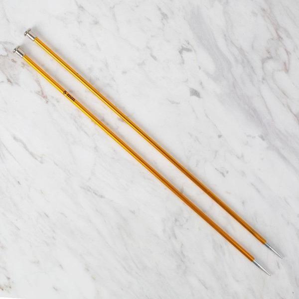 Loren Rythm 5mm Sarı Renkli Metal Örgü Şişi - Image 1