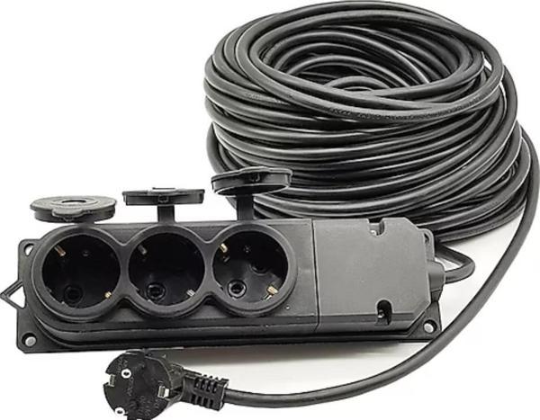 Topart 01558 20 Metre Grup Prizli Uzatma 3X2,5 Kablo - Image 1