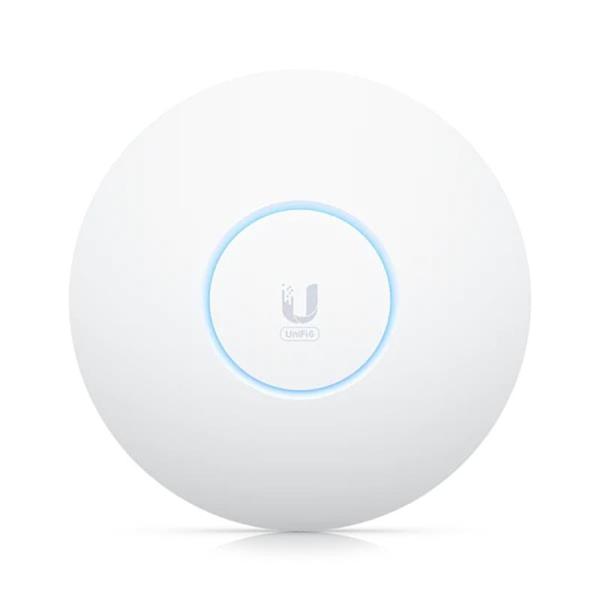 UBIQUITI U6-ENTERPRISE 2.4/5GHZ WIFI6 4X4 MU-MIMO 10.2GBPS İÇ ORTAM TAVAN TİPİ ACCESS POINT(ADAPTÖRSÜZ) - Image 1