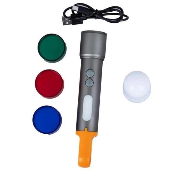 Ennalbur Powerdeks PD-3900 Çok Fonksiyonlu Zoomlu Şarjlı El Feneri - Image 1