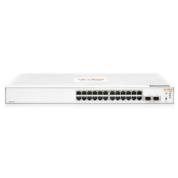 HPE ARUBA ION JL812A 1830 24 PORT GIGABIT + 2X1GB SFP UPLINK YÖNETİLEBİLİR RACKMOUNT SWITCH - Image 1