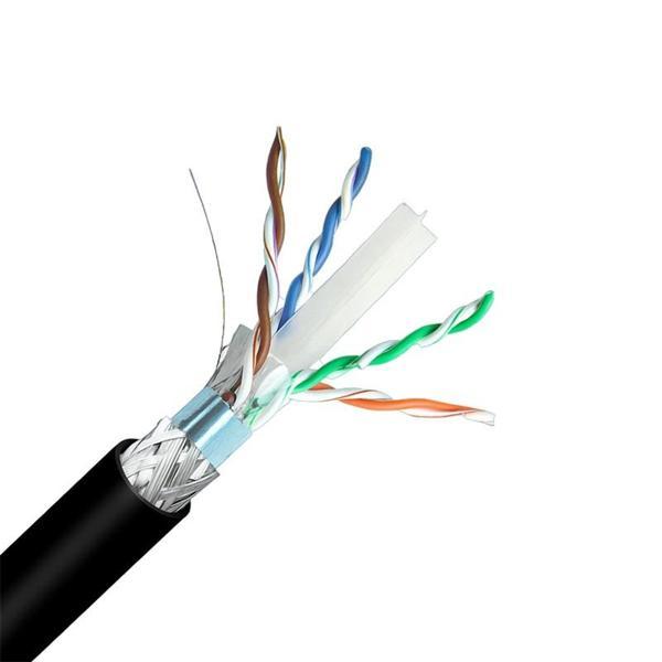 INCA ICAT6-500AG OUTDOOR S/FTP 23 AWG LSZH NETWORK CABLE 500 M SİYAH - Image 1