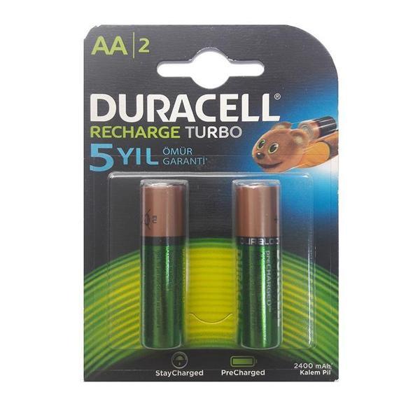 Duracell Şarj Edilebilir Kalem Pil 2'Lİ AA 2500 mAh - Image 1