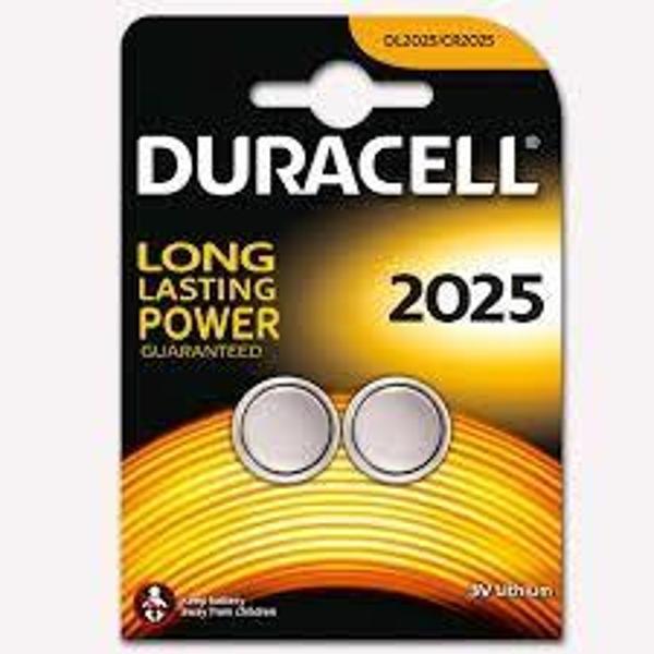Duracell CR 2025 Lityım Pil 3 Volt 2 li - Image 1