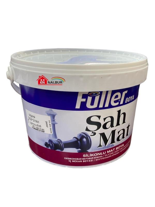 Füller Şahmat Silikonlu Mat İç Cephe 3,5 Kg Deep Siyah - Image 1