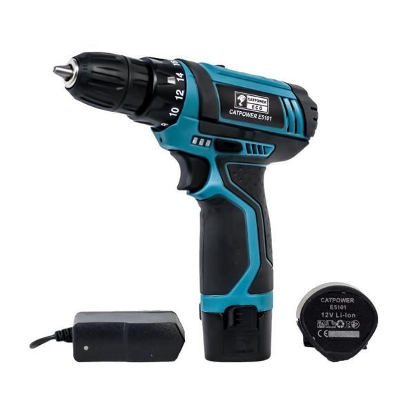 Cat Power E5101 Akülü Vidalama 12 Volt - Image 1