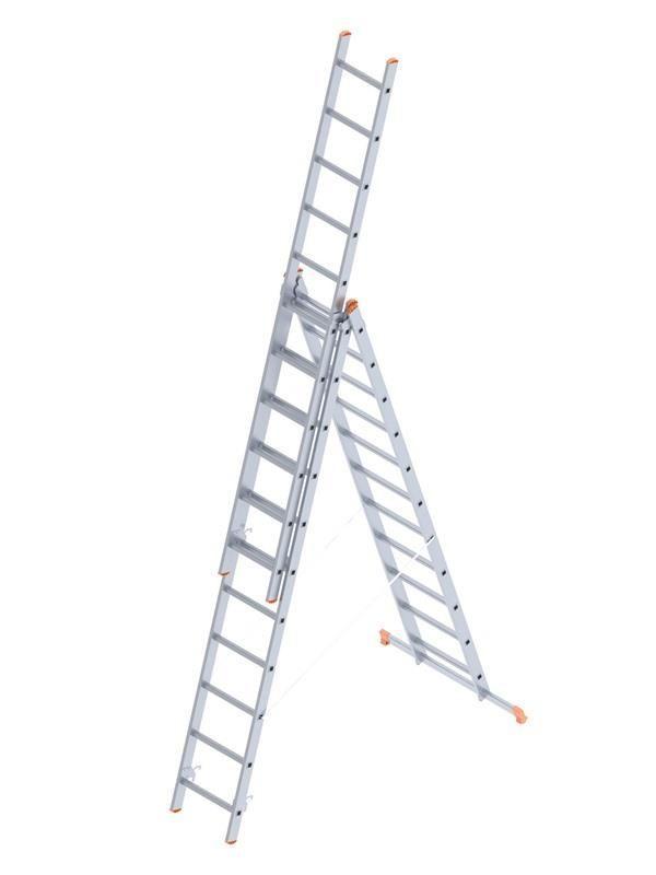 Saraylı 3x11 A Tipi Sürgülü Merdiven 9,03 Metre - Image 1