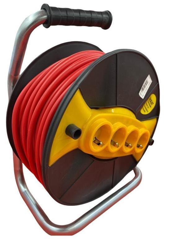 Ennalbur 50 Metre Makaralı Uzatma Kablosu 3X1,5 - Image 1