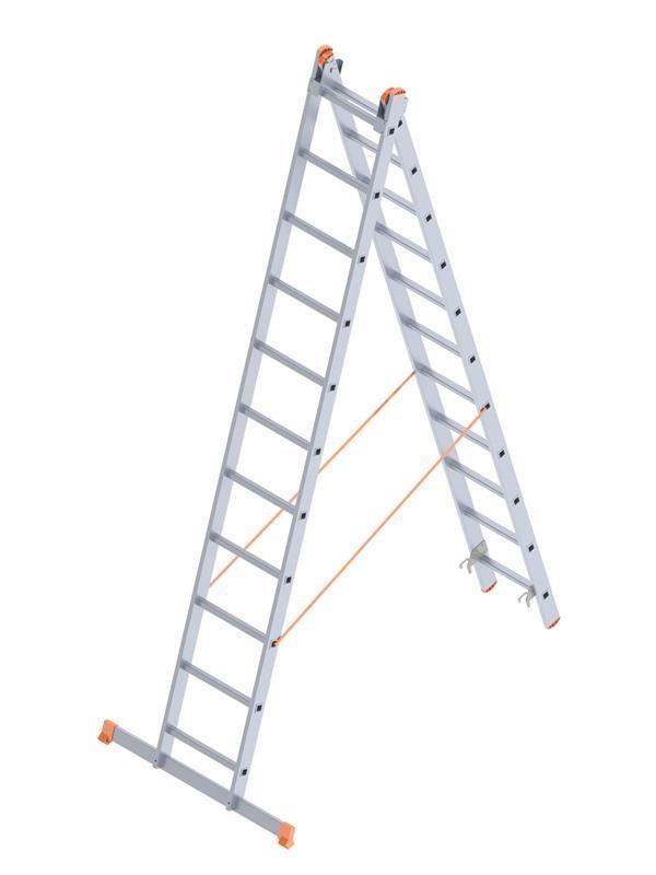 Saraylı 2X11 A Tipi Sürgülü Merdiven 6,02 Metre - Image 1