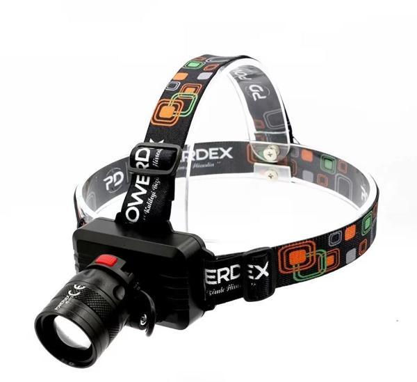 Ennalbur Powerdeks PD-7772 Şarjlı Led Kafa Feneri Zoomlu - Image 1