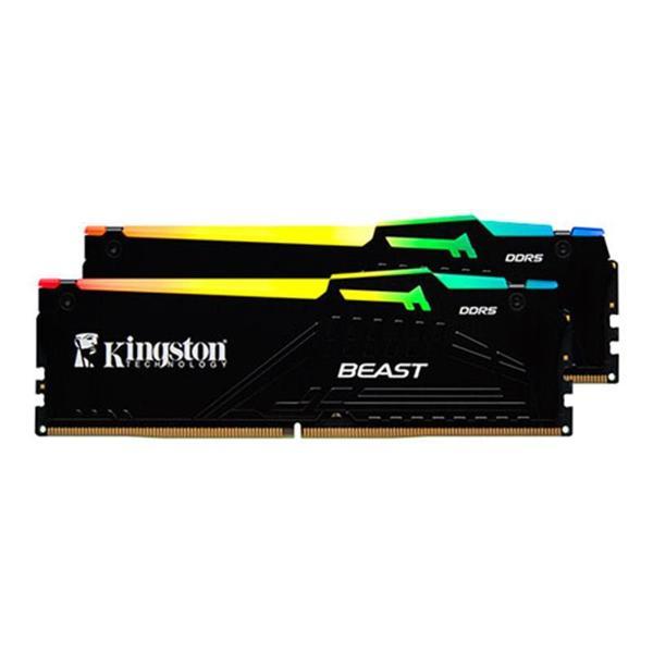 64 GB DDR5 6400 KINGSTON BEAST RGB EXPO KF564C32BBEAK2-64TR - Image 1
