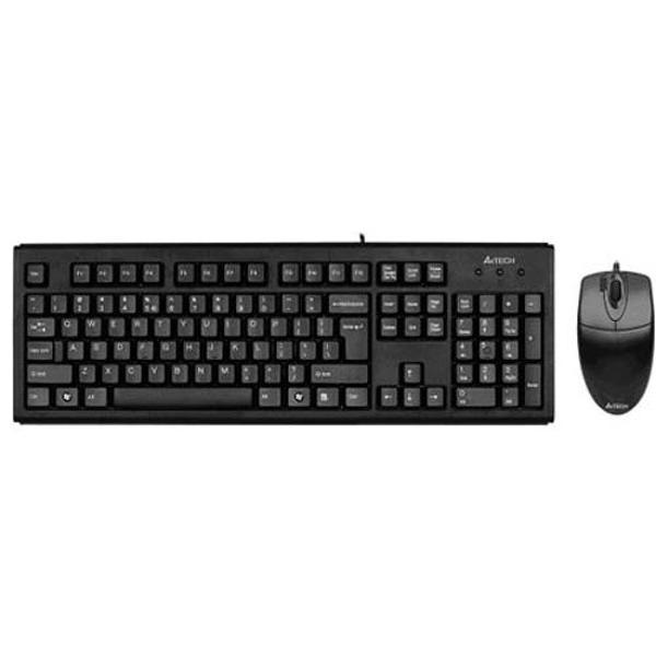 A4 TECH KM-72620D Q Usb Siyah Klavye/Mouse Set - Image 1