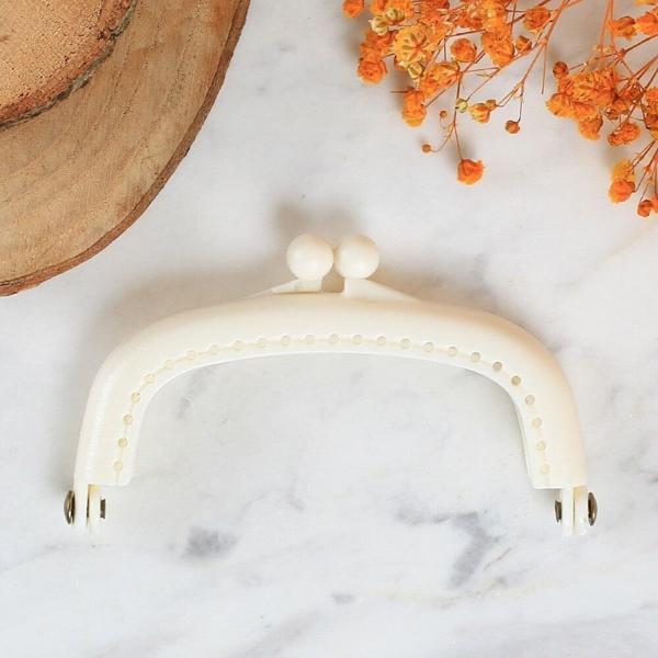 Loren Plastik Cüzdan Klipsi-Beyaz - Image 1