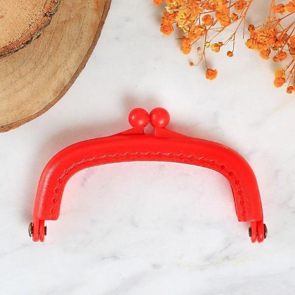 Loren Plastik Cüzdan Klipsi-Kırmızı - Image 1