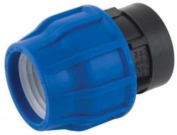 Poelsan Mavi 25X3/4 Kaplin Dişi Adaptör - Image 1